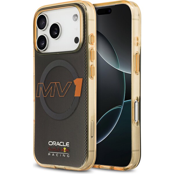 E-shop Oracle Red Bull Racing PC dvojvrstvový MV1 MagSafe kryt na iPhone 17 Pro Max šedý