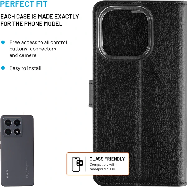 FIXED Opus flipové puzdro Xiaomi 15T čierne - Puzdra - Obrázok dce14938822b4d348be8622bea383405