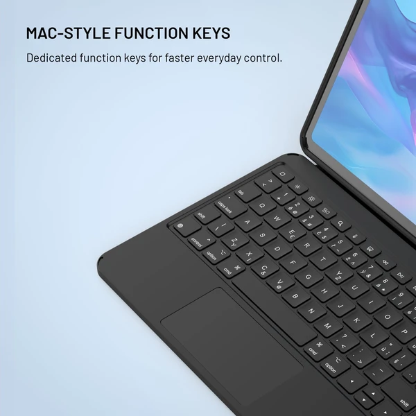 FIXED Typee Enduro puzdro s USB-C klávesnicou iPad Pro 11" (2018-2022)/iPad Air 11" (2020-2026), CZ - Puzdra s klávesnicou - Obrázok dcfca3b7f2bd44c4a1bf714c61e41dbe