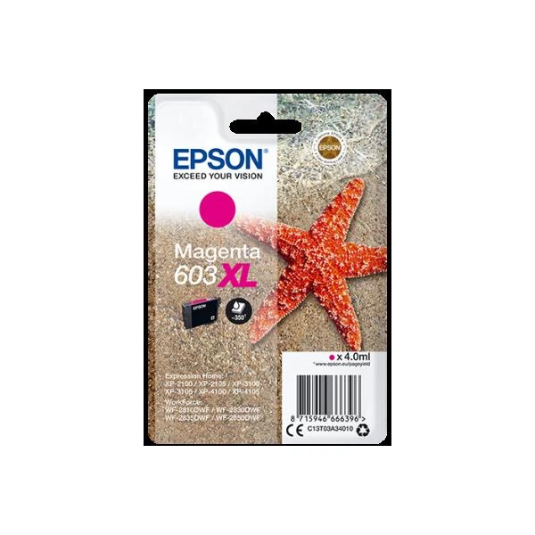 Epson 603XL Starfish purpurový - Tonery - Hlavný obrázok