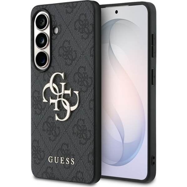 E-shop Guess PU 4G Metal Logo kryt Samsung Galaxy S26 šedý