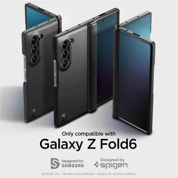 Spigen Slim Armor Pre kryt Samsung Galaxy Z Fold6 čierny - Puzdra - Obrázok dd93619cbe8a4c5985e395bcac15822b