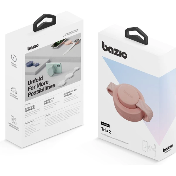 Energea Bazic GoMag Trio 2 3v1 Foldable MagSafe nabíjačka 15W oranžová - Nabíjačky - Obrázok ddcb66209625407d8d8116c07aa4686f