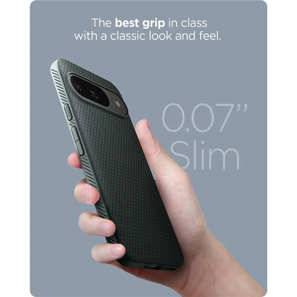 Spigen Liquid Air kryt Google Pixel 9 Pro/Pixel 9 zelený - Puzdra - Obrázok ddddb775c7314d449aadb28f15a883f6