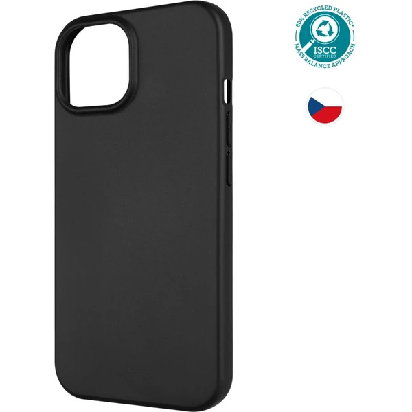 FIXED ReStory TPU recyklovaný kryt Apple iPhone 15 čierny - Puzdra - Hlavný obrázok