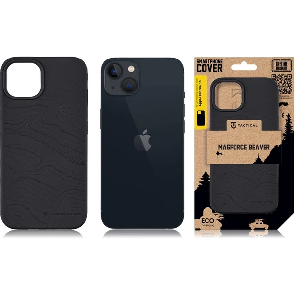 Tactical MagForce Beaver Kryt s MagSafe pre iPhone 13 Asphalt - Puzdra - Obrázok ddf26994bb0e4bbc8383fcf426484885