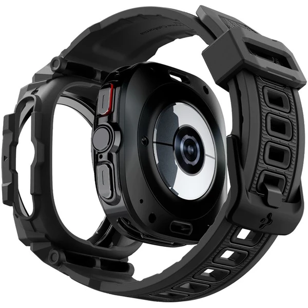 Spigen Rugged Armor Pre kryt Samsung Galaxy Watch Ultra matne čierny - Puzdra - Obrázok de237fb736d44037ba8d1f474b2012d2
