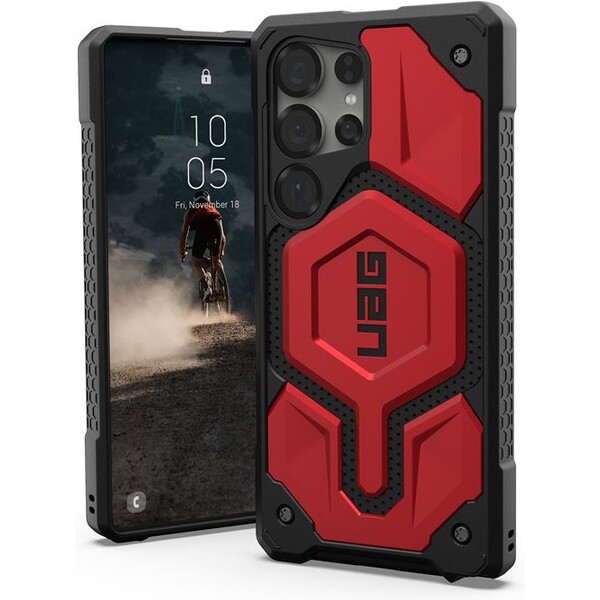 UAG Monarch Pre kryt Samsung Galaxy S25 Ultra červený