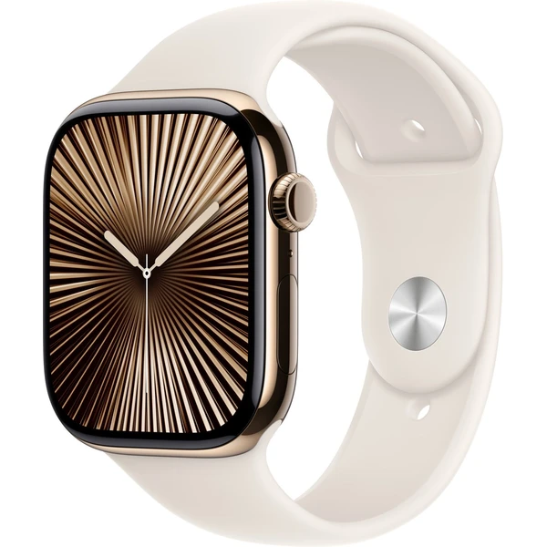 Apple Watch 49/46/45/44mm hviezdne biely športový remienok M/L - Remienky - Hlavný obrázok