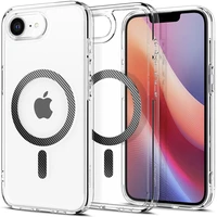 Spigen Ultra Hybrid MagSafe kryt iPhone 17e/16e číry uhlíkový vláknový - Puzdra