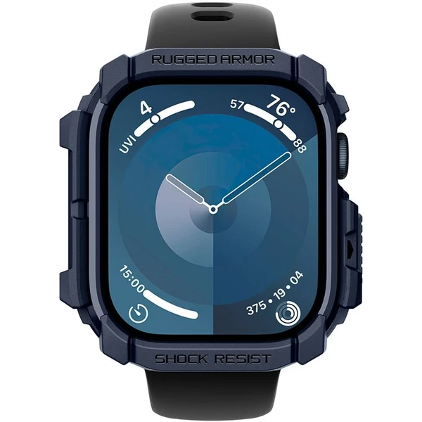 Spigen Rugged Armor kryt pre Apple Watch 10/11 (42mm) námorne modrý - Puzdra - Obrázok de3b90d244614047adf071d196cd5a86
