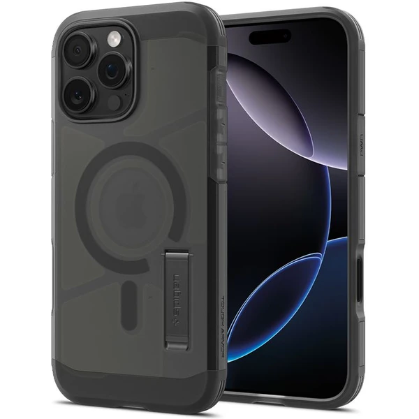 Spigen Tough Armor T MagSafe kryt iPhone 16 Pre Max čierny - Puzdra - Hlavný obrázok