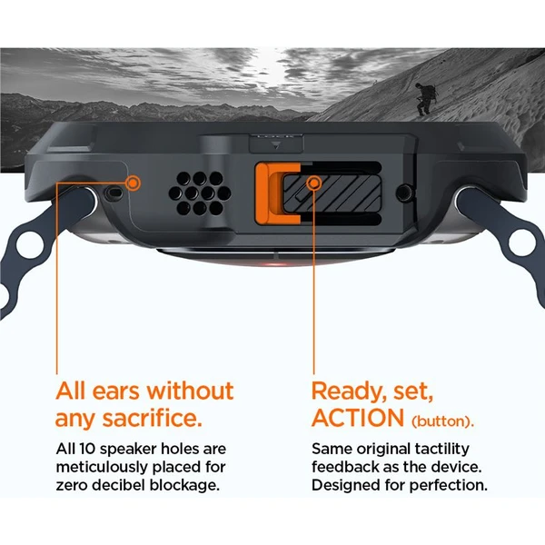 Spigen Lock Fit kryt Apple Watch Ultra 3/2/1 (49mm) čierny - Puzdra - Obrázok de5313186bb14cf185d5e3e0b861524f