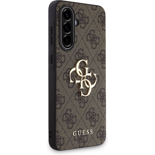 Guess PU 4G Metal Logo kryt Samsung Galaxy A56 hnedý - Puzdra - Obrázok de56926288524f5d8445572814747838