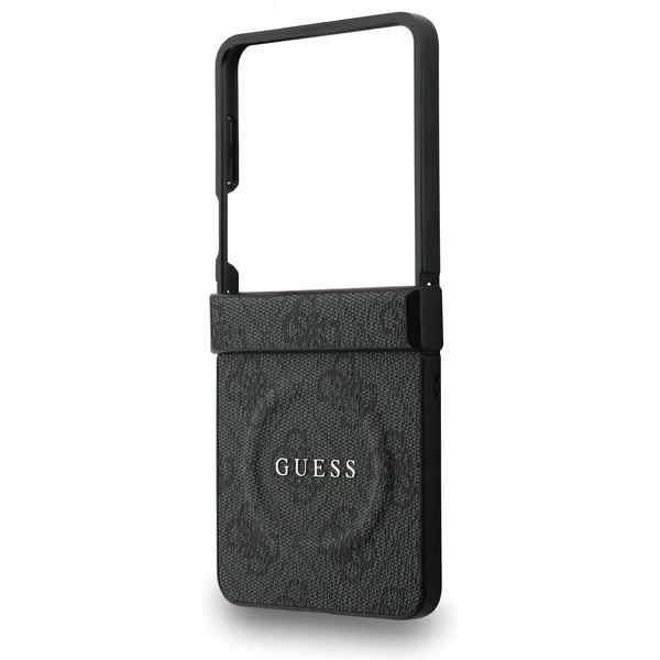 Guess PU Leather 4G Colored Ring Magnetic kryt Samsung Galaxy Z Flip 7 čierny - Puzdra - Obrázok de5828b6cf7346aa8af3f31de98bebe5