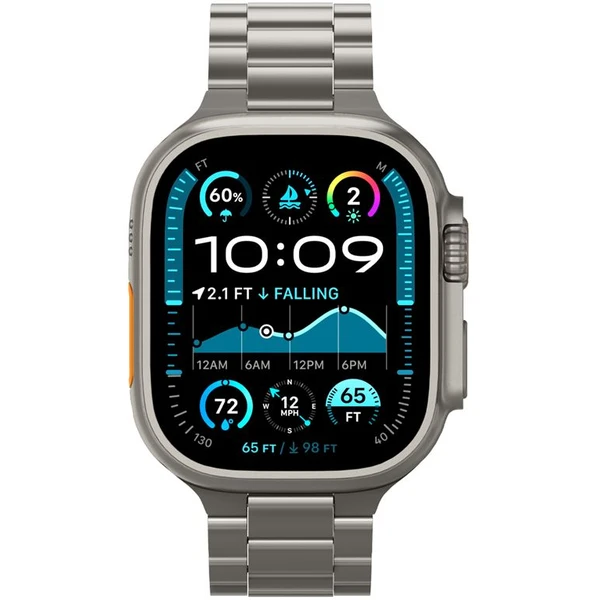 Spigen Modern Fit Titanium remienok Apple Watch 49/46/45/44mm prírodný titán - Remienky - Obrázok de6291c9385345de90775461baed41ec