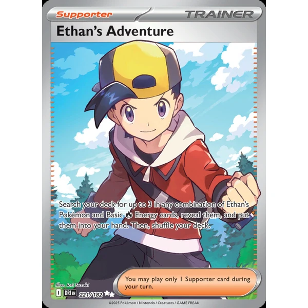 Ethan's Adventure (DRI 221) - Destined Rivals [Holo] - Kusové karty - Hlavný obrázok