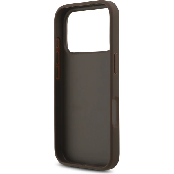 Guess PU 4G Metal Logo kryt iPhone 17 Pro hnedý - Puzdra - Obrázok de7b6e44614b4340aa846dacdbabe67f