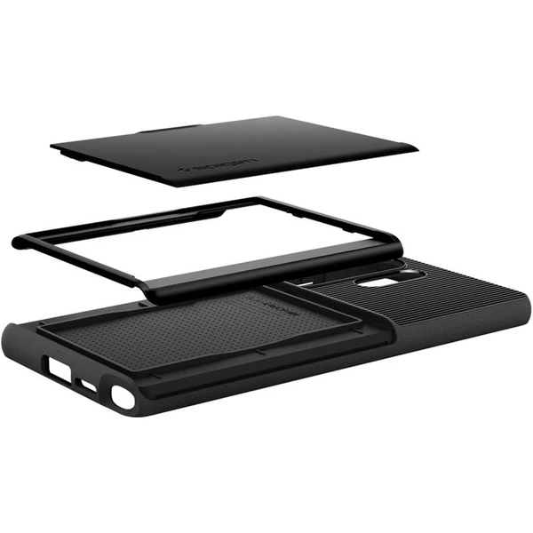 Spigen Slim Armor CS kryt Samsung Galaxy S25 Ultra čierny - Puzdra - Obrázok de83a030a31d46038f572b5445dee5d6