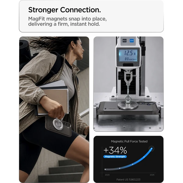 Spigen Tough Armor MagSafe kryt Samsung Galaxy S26 FE gunmetal - Puzdra - Obrázok dea6875e50a148f3823ed3a14a9afcc5