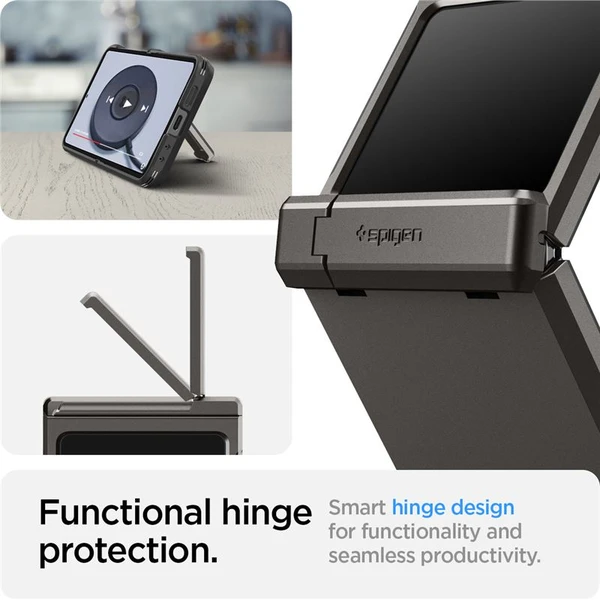 Spigen Tough Armor Pre kryt Samsung Galaxy Z Flip6 gunmetal - Puzdra - Obrázok deb053af1f76402b8d39d29b0cef91ef