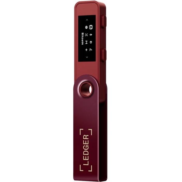 Ledger Nano S Plus krypto peňaženka (Android/MacOS/Windows/Ubuntu) Crimson Magenta - Krypto peňaženky - Obrázok deb7161ce694404a8c9069da89cb5c29