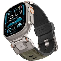 Spigen DuraPro Armor, military green - Apple Watch 49mm/46mm/45mm/44mm - Remienky