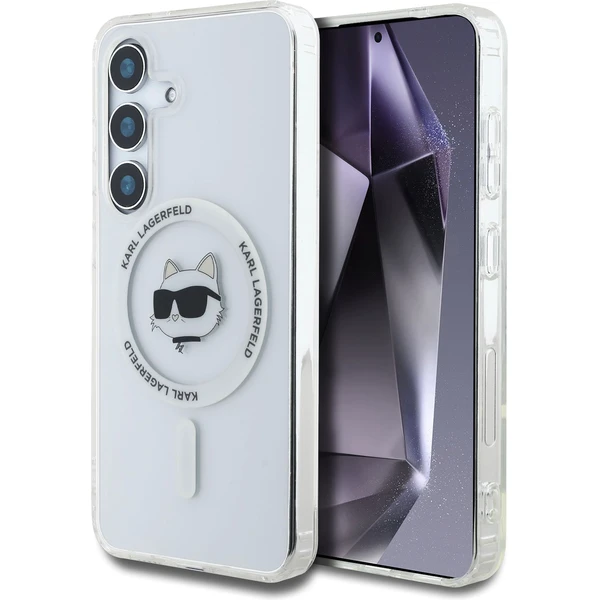 Karl Lagerfeld IML Chúpette Head MagSafe kryt Samsung Galaxy S25+ číry - Puzdra - Hlavný obrázok