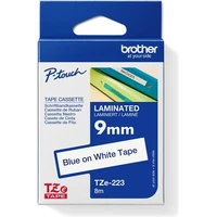 Brother TZe-223 páska modrá na bielom 9 mm - Pásky pre štítkovače