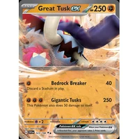 Great Tusk ex (SVI 123) - Scarlet & Violet [Holo] - Kusové karty