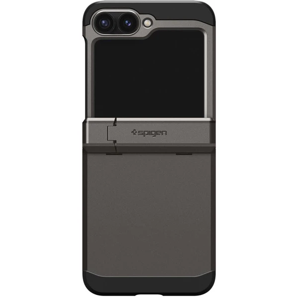 Spigen Tough Armor Pre kryt Samsung Galaxy Z Flip6 gunmetal - Puzdra - Obrázok df15bb7b8f3749a9a87004ddf3ced6ab