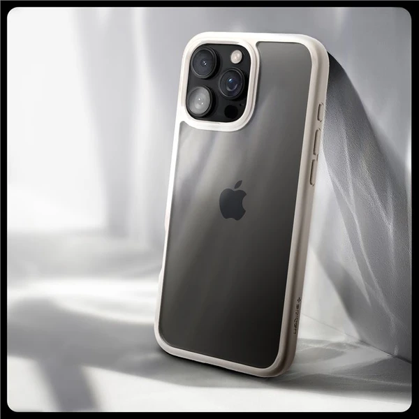 Spigen Ultra Hybrid kryt iPhone 16 Pro natural titanium - Puzdra - Obrázok df19e07d8ce1425ba6930efaaa0f002b