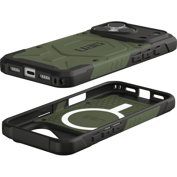 UAG Pathfinder MagSafe, olivová - iPhone 2026 Pro/17 Pro - Puzdra - Obrázok df2029dc90e84b0d8d96633876a5e651