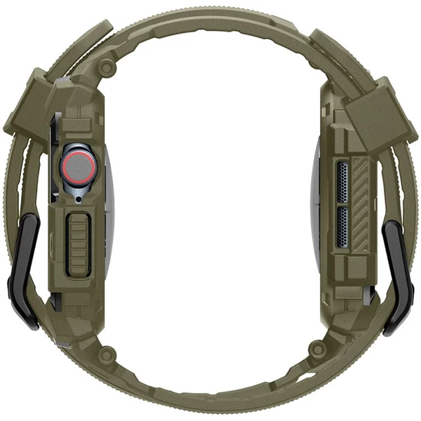 Spigen Rugged Armor Pro remienok s puzdrom Apple Watch 10/11 (46mm) zelený - Remienky - Obrázok df30807f693b4090b475dd921b0fbfb6