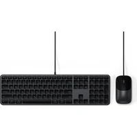 Satechi Slim CLX3 Wired Combo (Keyboard and Mouse) - US English - Space Black - Klávesnicové sety