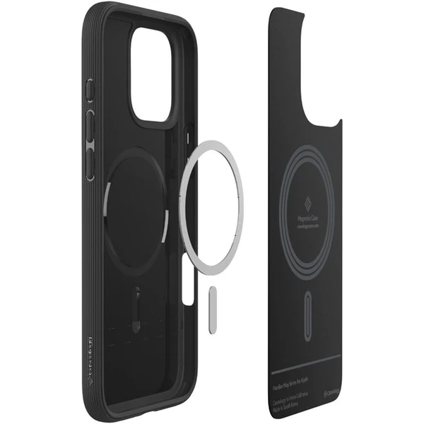 Spigen Caseology Parallax MagSafe kryt iPhone 16 Pro matte black - Puzdra - Obrázok df54a2ce9e1e49fa8d06a41c6d1fff8e