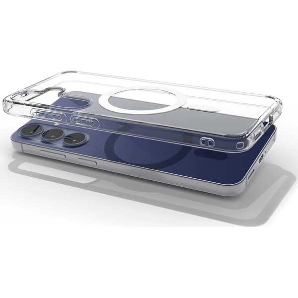 Spigen Ultra Hybrid MagSafe kryt Samsung Galaxy S26 FE clear/white - Puzdra - Obrázok df586d2f331d4c0197d7d06d3e50ff32