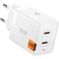 Spigen Essential 47W USB-C nabíjačka (EE472EU) biela - Nabíjačky