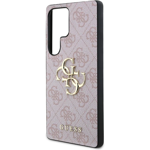 Guess PU 4G Metal Logo kryt Samsung Galaxy S25 Ultra ružový - Puzdra - Obrázok df9d20d853274d929490a068036554c6