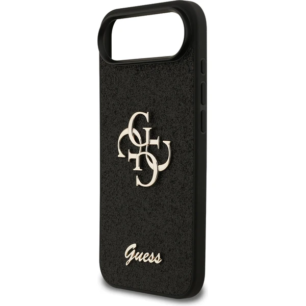 Guess PU Fixed Glitter 4G Metal Logo kryt iPhone Air čierny - Puzdra - Obrázok dfcec1b0cb8340acaf7cecfdc7e86102