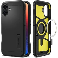 Spigen Tough Armor MagSafe kryt iPhone 16 Plus black - Puzdra