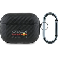 Oracle Red Bull Racing PU karbónové púzdro pre AirPods Pre čierny - Puzdra