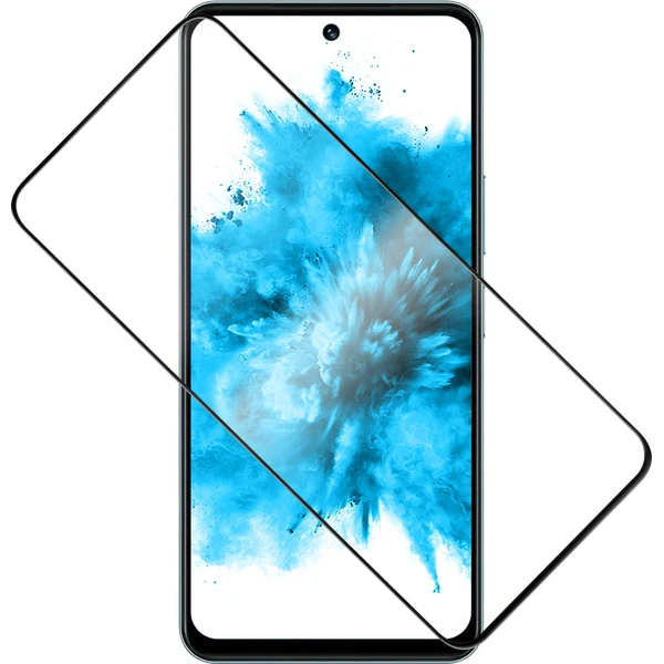 FIXED 2,5D Full-Cover ochranné sklo Vivo Y19S 4G/Y29 5G čierne - Ochranné fólie a sklo - Hlavný obrázok