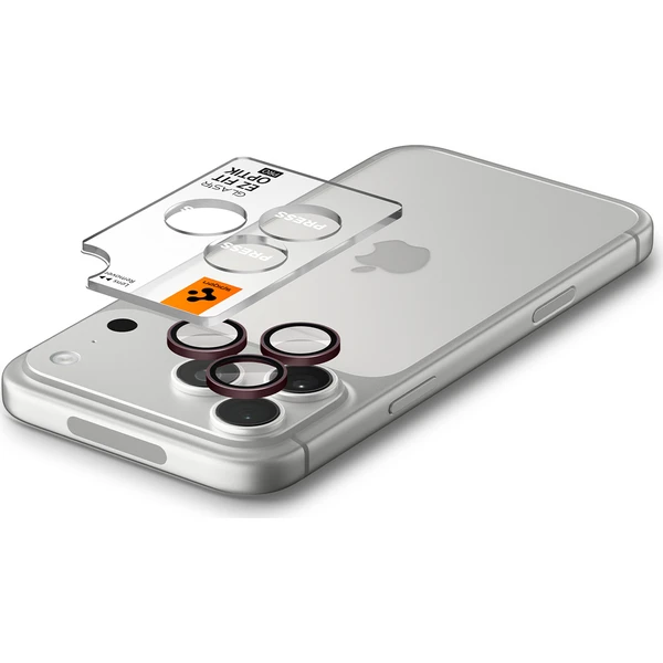 Spigen Glass tR EZ Fit Optik Pro 2 Pack sada skiel iPhone 18 Pro Max/18 Pro tmavo vínová - Ochranné fólie a sklo - Obrázok e010298169274020bde804e06c523be2