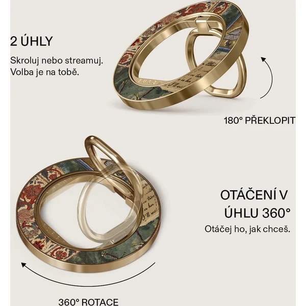 Burga Magnetic Ring držiak Oath zlatý - Držiaky - Obrázok e017a49b89874c2b8964886aa8e395fe