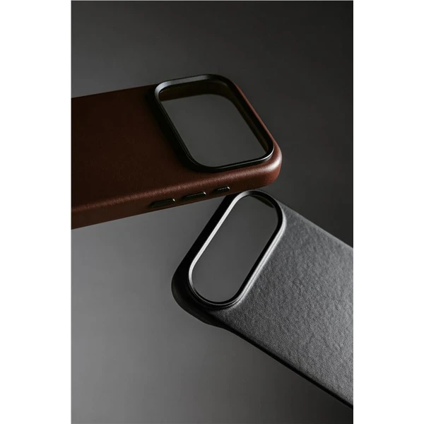 Nomad Traditional Leather Case (Horween) MagSafe kožený kryt iPhone Air Black - Puzdra - Obrázok e024c69d6ad140c6ae4dbdab2fe2ecc2