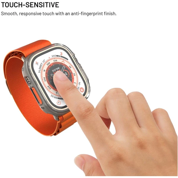 FIXED Pure Watch puzdro s temperovaným sklom Apple Watch Ultra 49mm číre - Puzdra - Obrázok e039352f002f40268a21d57c7eae8e9e