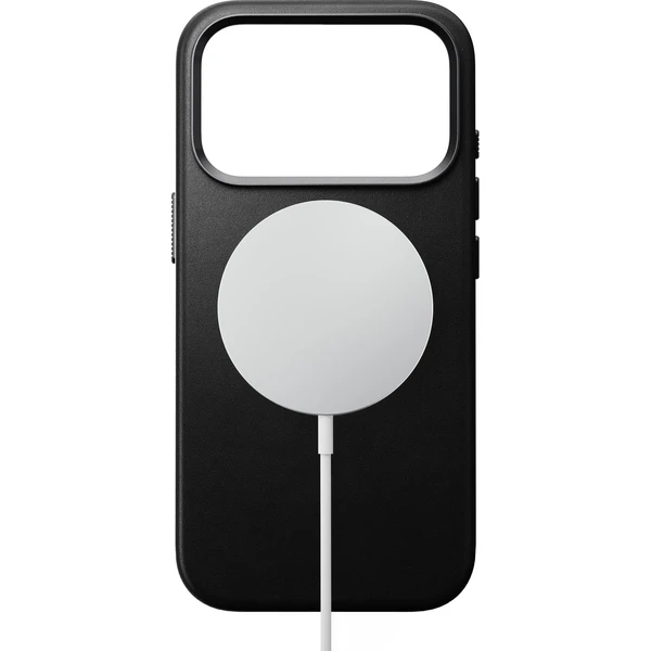 Nomad Traditional Leather MagSafe kožený kryt iPhone 18 Pro Black - Puzdra - Obrázok e0495b328b6f49c89e6b046653b8d6cf