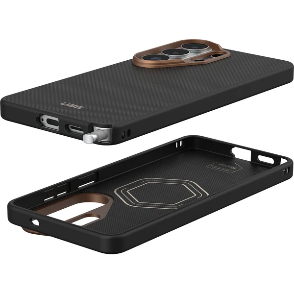 UAG Fibr Armr MagSafe kryt Samsung Galaxy S26 Ultra čierny/bronzový - Puzdra - Obrázok e049f2ab927741d3936765abad4e955f