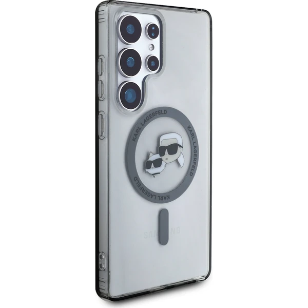 Karl Lagerfeld IML K&CH Heads MagSafe kryt Samsung Galaxy S25 Ultra čierny - Puzdra - Obrázok e05eae424f9c4bbebb61d7732c7a2ba0